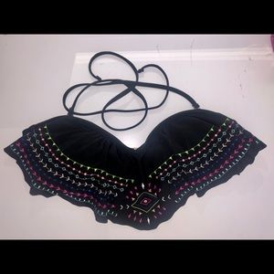 CUTE BLACK BIKINI TOP